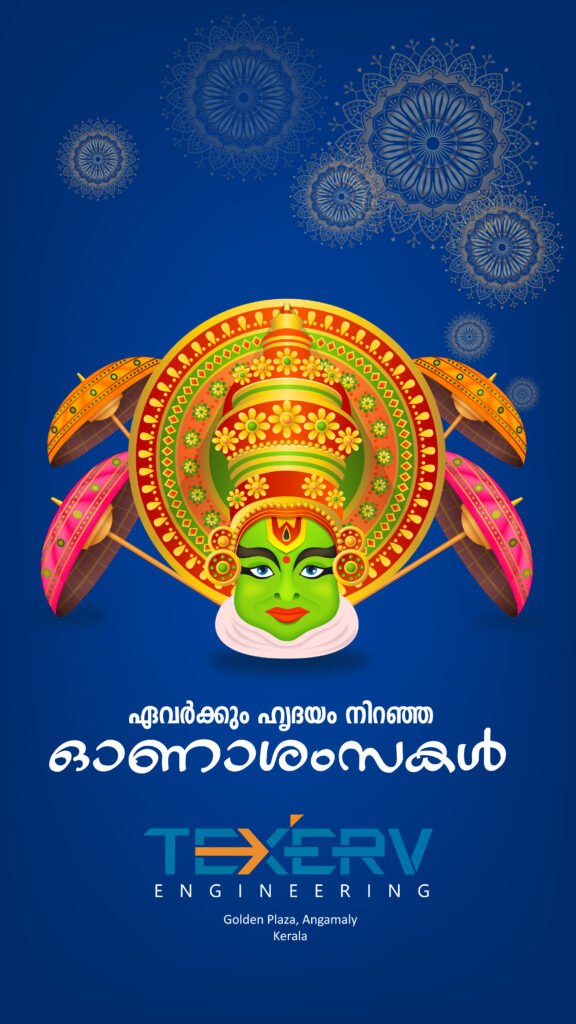 Onam social media poster
